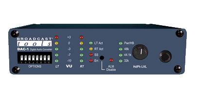 Broadcast Tools DAC-1 數(shù)字音頻轉(zhuǎn)換器